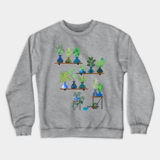 plants & pots Crewneck Sweatshirt